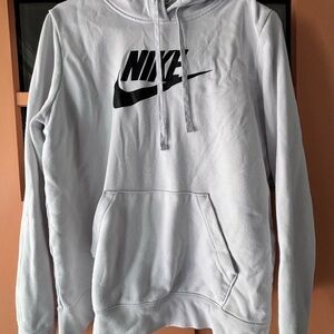 Nike Men's White Hoodie